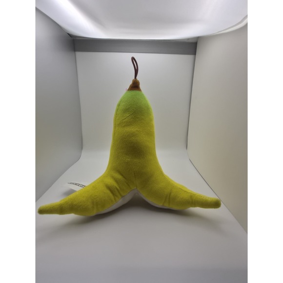 Mariokart Banana Plush Stuffed Toy Yellow Nintendo Mario - Picture 3 of 6